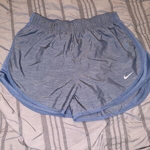 Nike Heathered Blue Training Shorts